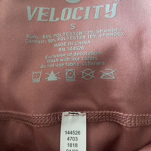 Velocity athletic leggings with pockets size small - Picture 2 of 6